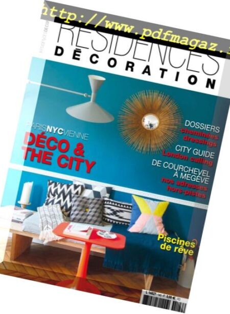Residences Decoration – mars 2018 Cover