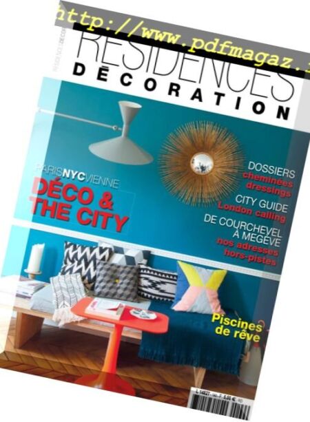 Residences Decoration – Mars-Avril 2018 Cover