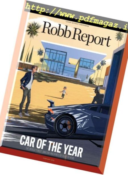 Robb Report USA – February 2018 Cover