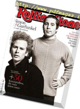 Rolling Stone Germany – April 2018