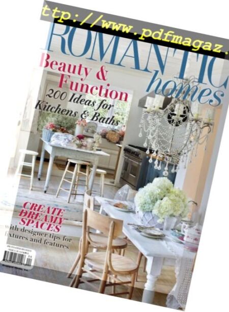 Romantic Homes – April 2018 Cover