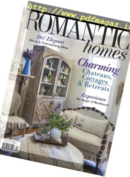 Romantic Homes – February 2018 Cover