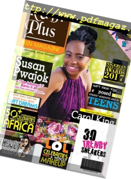 RubyPlus Teen – March 2018 Cover