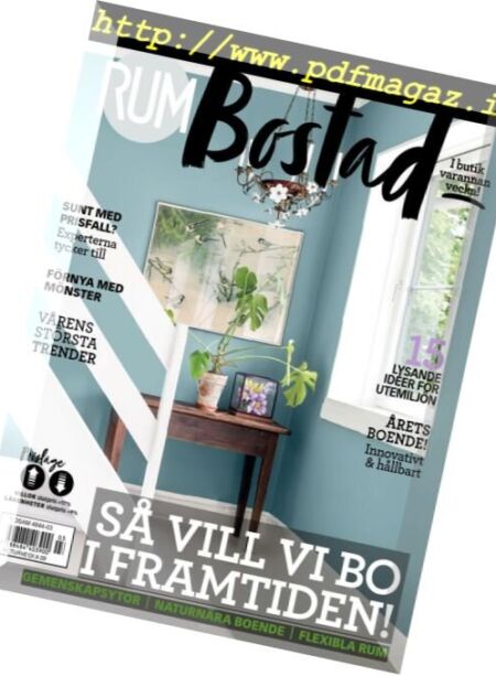 Rum Bostad – 13 februari 2018 Cover