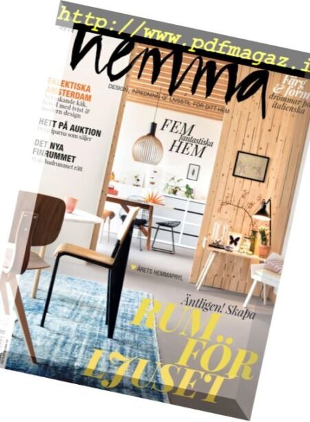 Rum Hemma – mars 2018 Cover