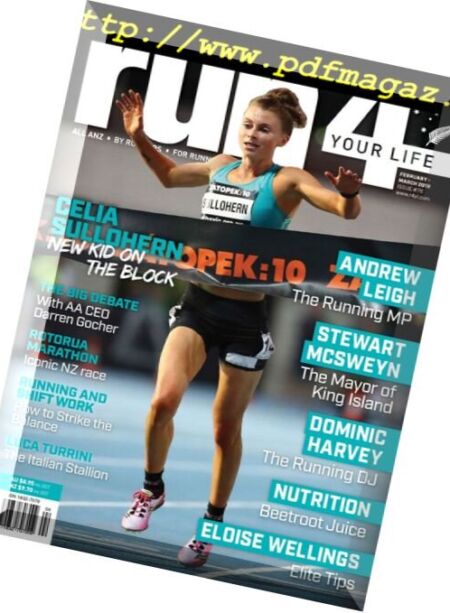 Run For Your Life – February 2018 Cover