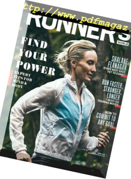 Runner’s World USA – April 2018 Cover