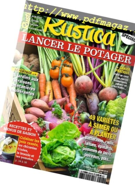 Rustica – 9 mars 2018 Cover