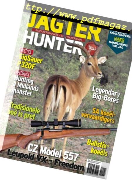 SA Hunter Jagter – April 2018 Cover