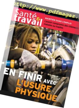 Sante & Travail – avril 2018