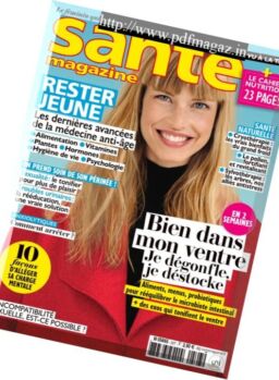 Sante Magazine – mars 2018