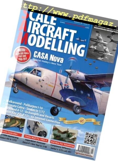 Scale Aircraft Modelling – March 2018 Cover