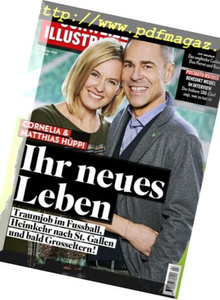 Schweizer Illustrierte – 16 Februar 2018 Cover