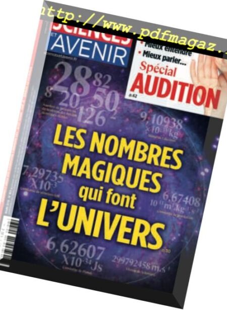 Sciences et Avenir – mars 2018 Cover