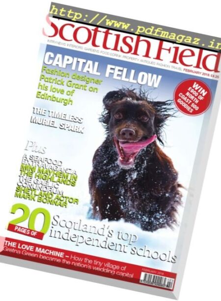 Scottish Field – February 2018 Cover