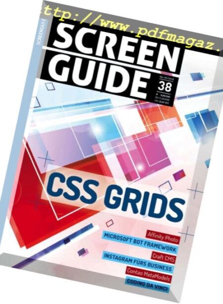 Screenguide – April 2018 Cover
