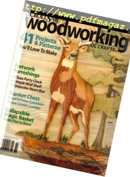 ScrollSaw Woodworking & Crafts – Spring 2018 Cover