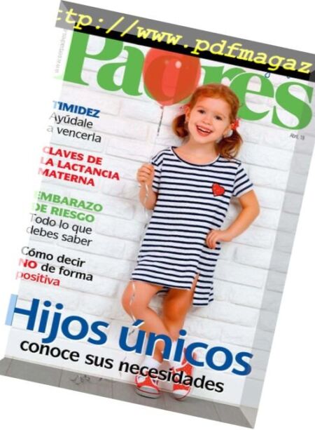 Ser Padres Espana – abril 2018 Cover