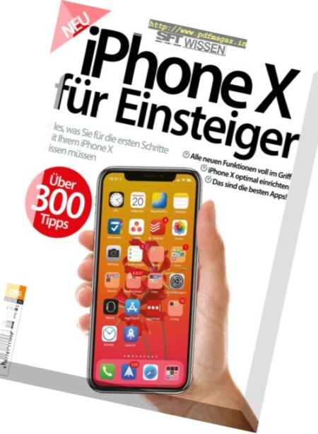 SFT Wissen – iPhone X fur Einsteiger – Nr.18 2018 Cover