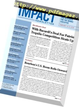 Shanken’s Impact Newsletter – 16 February 2018