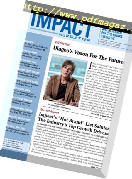 Shanken’s Impact Newsletter – 18 March 2018 Cover