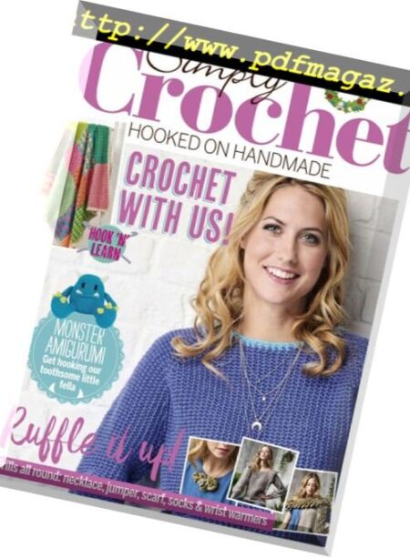 Simply Crochet – June 2018 Cover