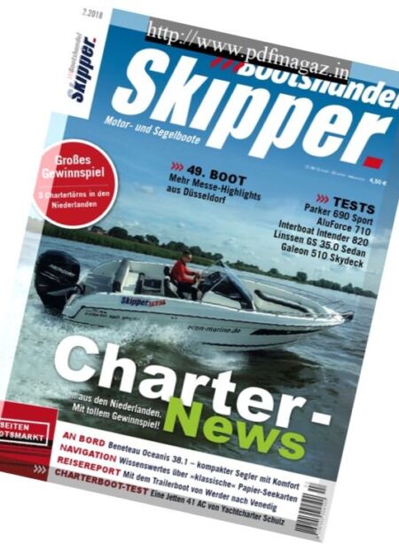 Skipper – Februar 2018 Cover