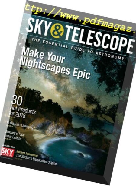 Sky & Telescope – January 2018 Cover