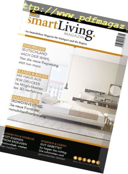 SmartLiving Magazin – November 2017 Cover
