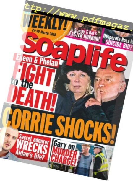 Soaplife – 24 March 2018 Cover