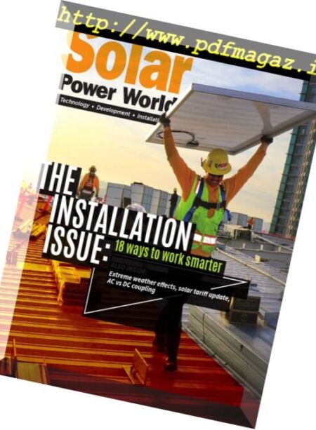 Solar Power World – March 2018 Cover