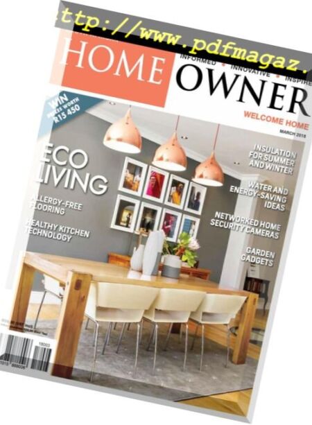 South African Home Owner – March 2018 Cover