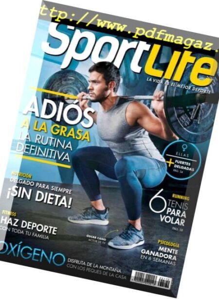 Sport Life Mexico – abril 2018 Cover