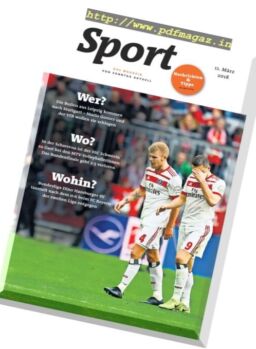 Sport Magazin – 11 Marz 2018