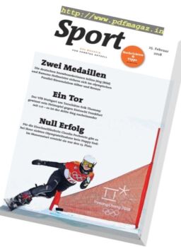 Sport Magazin – 25 Februar 2018