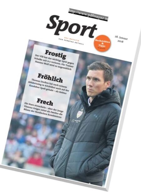 Sport Magazin – 28 Januar 2018 Cover
