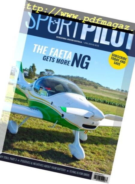 Sport Pilot – April 2018 Cover
