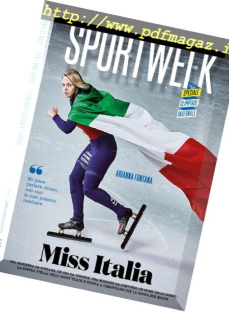 SportWeek – 3 Febbraio 2018 Cover