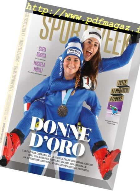 SportWeek – 3 Marzo 2018 Cover