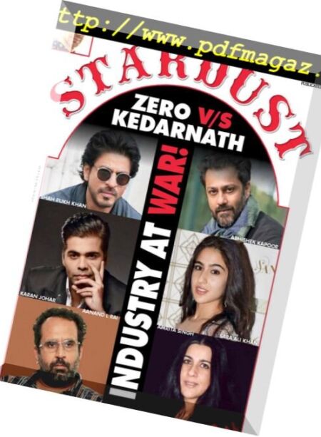 Stardust India – March 2018 Cover