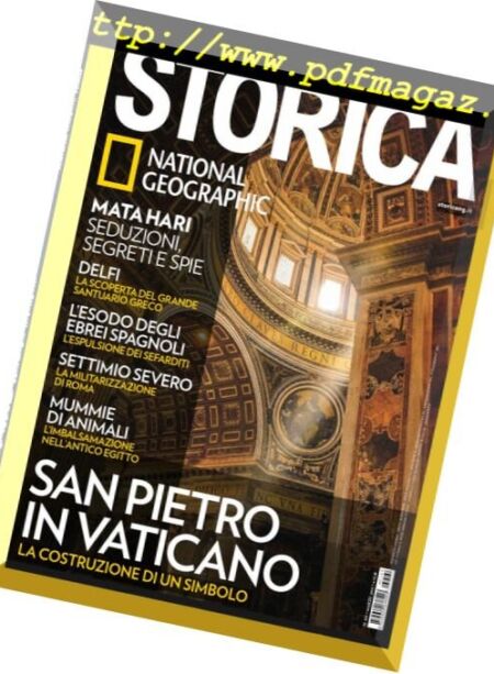 Storica National Geographic – Marzo 2018 Cover