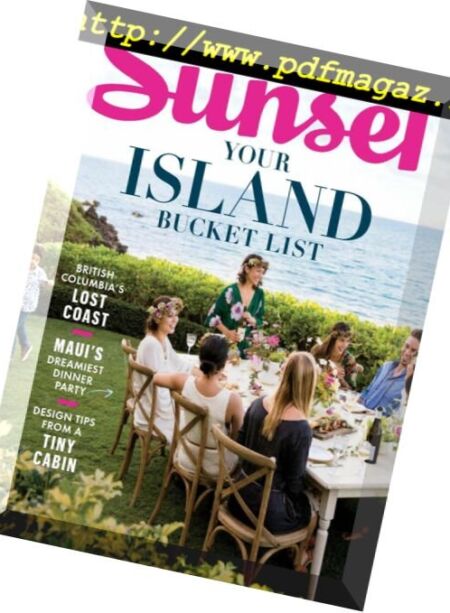 Sunset – March 2018 Cover