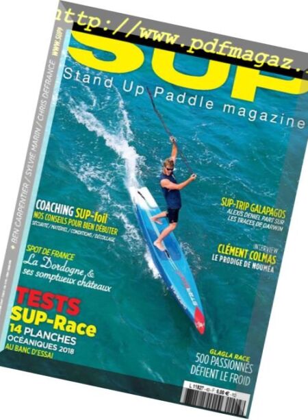 SUP magazine – mars 2018 Cover