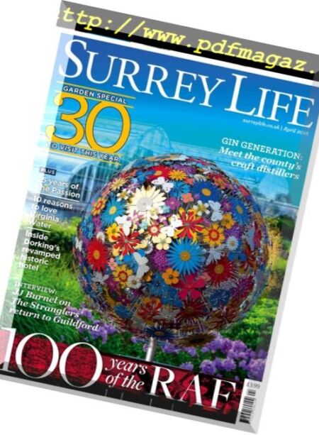 Surrey Life – April 2018 Cover