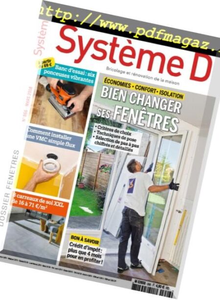 Systeme D – avril 2018 Cover