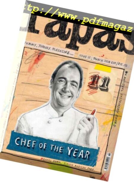 Tapas English Edition – March 2018 Cover