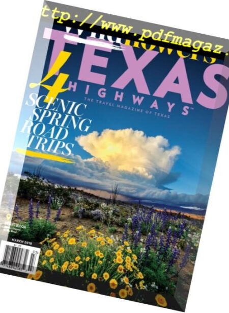 Texas Highways – March 2018 Cover