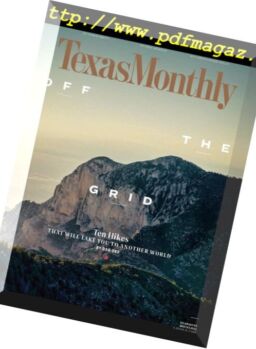 Texas Monthly – April 2018