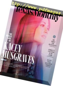 Texas Monthly – March 2018