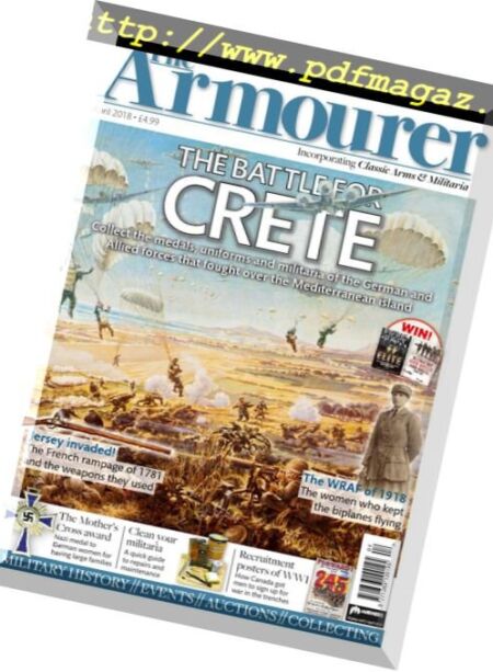 The Armourer – April 2018 Cover